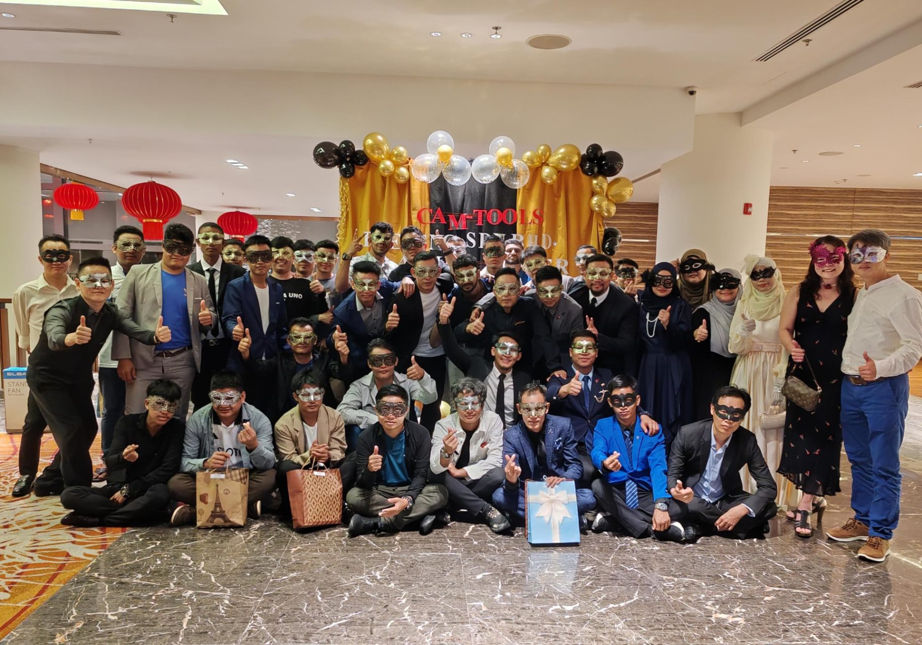 Behind the Mask: Cam-Tools Celebrates a Year of Triumph at the Renaissance Hotel